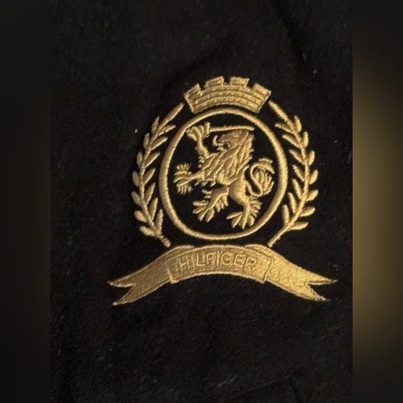 250$ drop Tommy Hilfiger gold glitter Varsity S - Picture 7 of 10